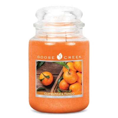 vonná svíčka GOOSE CREEK Clementine & Mango 680g 